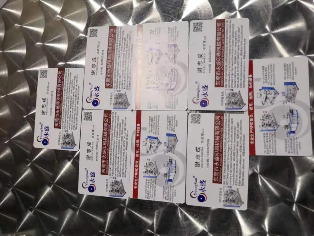 
high speed RFID bond and die cut machine with roll feeding 