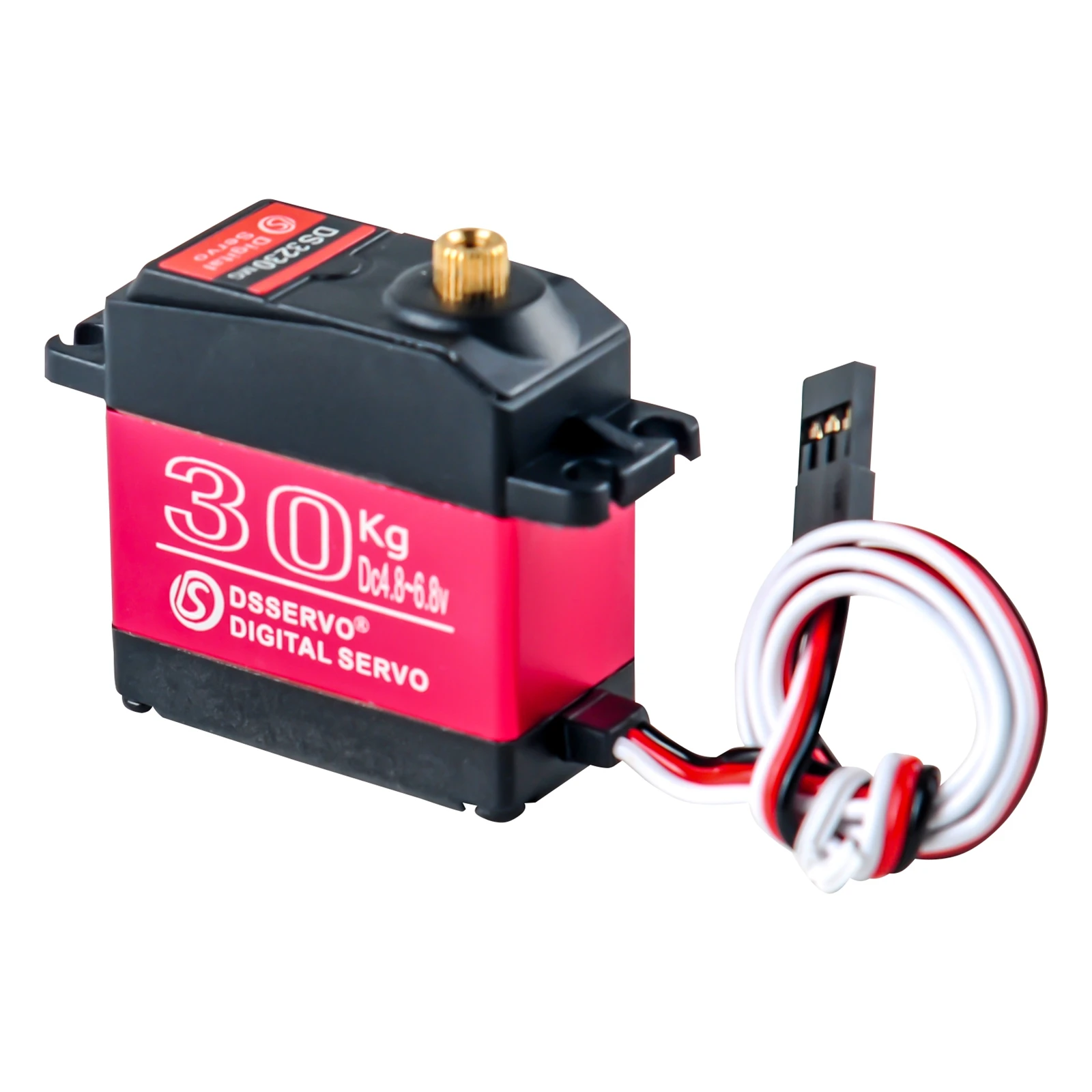 High Torque Metal Copper Core Digital Servo 25T Servo 30KG Gear RC Car Toys 270 Degree Rotating Waterproof Remote Control PC DIY