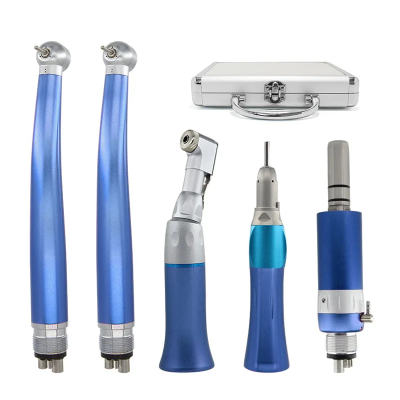Good Price Colorful LED High and Low Speed Electric Dental Handpiece Set Dental Kit
