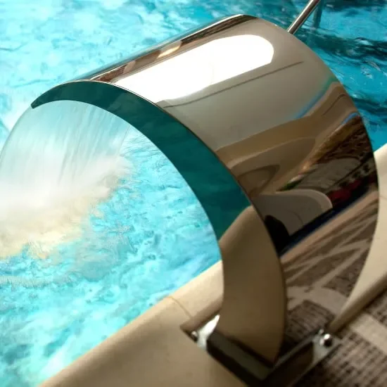 Spa Swimming Pool Fountains stainless steel swimming pool waterfall