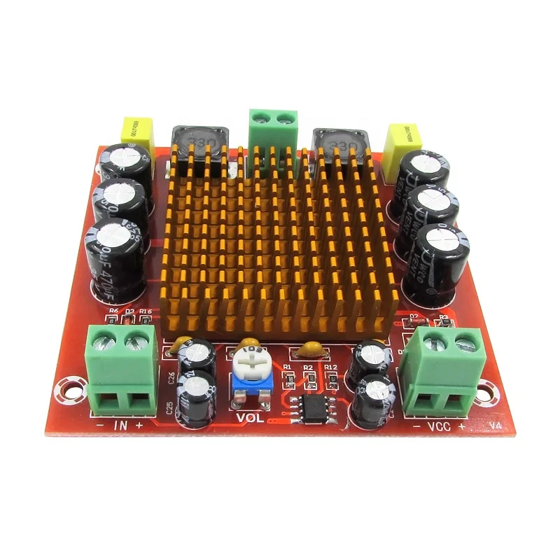 TPA3116D2 TPA3116DA Audio Amplifier Amp Board DC 12V 24V 150W MAX Mono Channel Digital Power Amp Module XH-M544