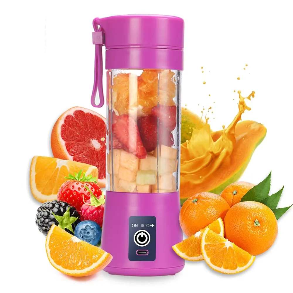 Mini Electric USB Portable Juicer Mixer Blender Fruit Vegetables Quick Juicing Kitchen Orange Juicer Machine