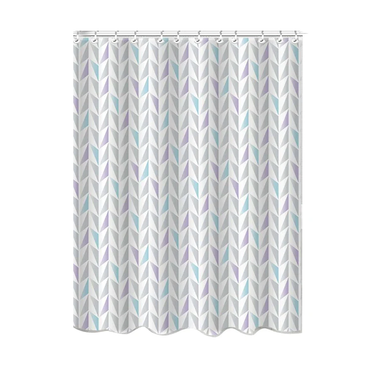 Shower Curtain Bath Mat Set Model Bathroom Fabric New Printing Waterproof Bathroom Window Curtain Cloth Shower Curtains Modern