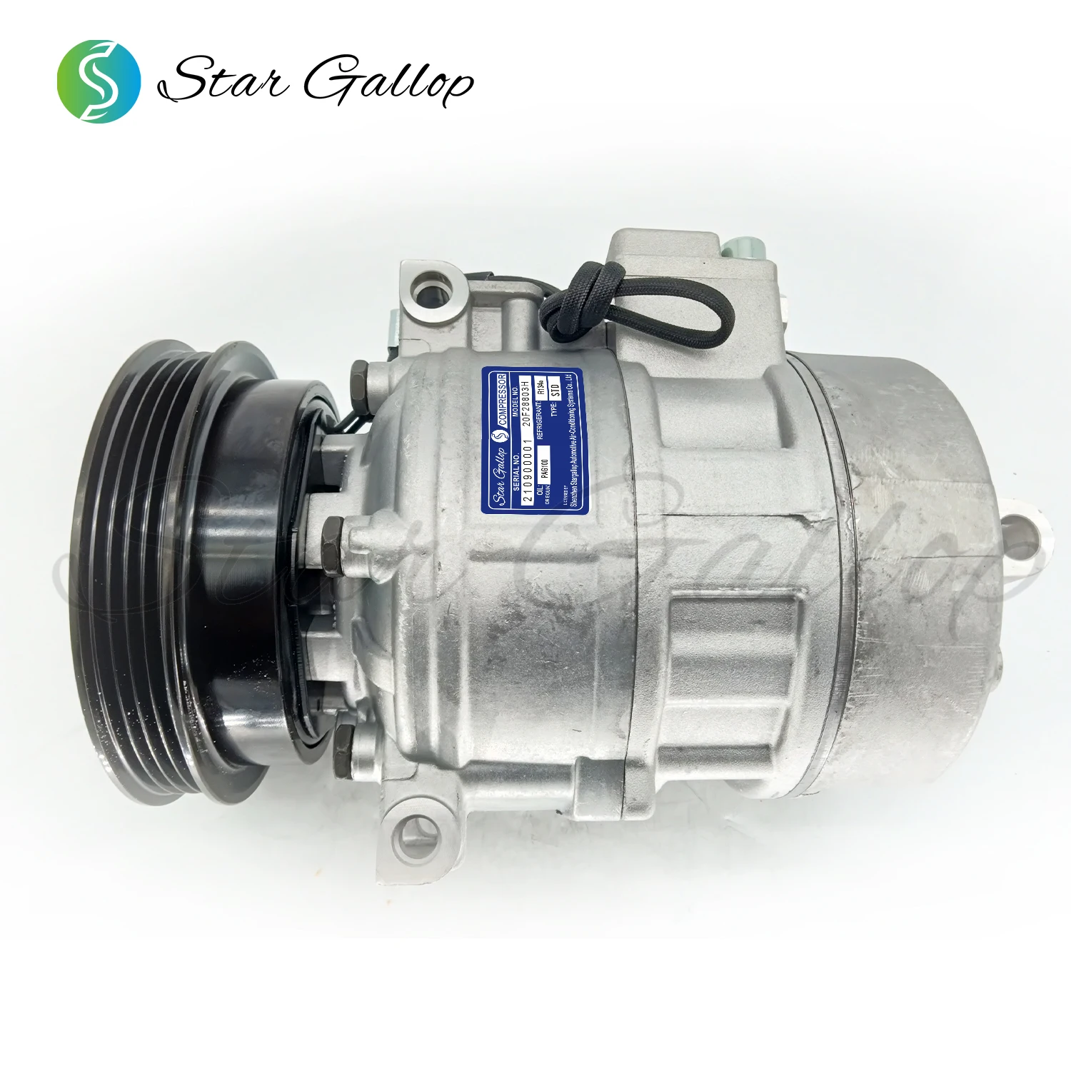 Universal VW008 4PK Auto Parts 12V Air Condition A/C AC Compressor for Volkswagen Passat B5 7SB16 C5 03-06 A6L 1.8T AT