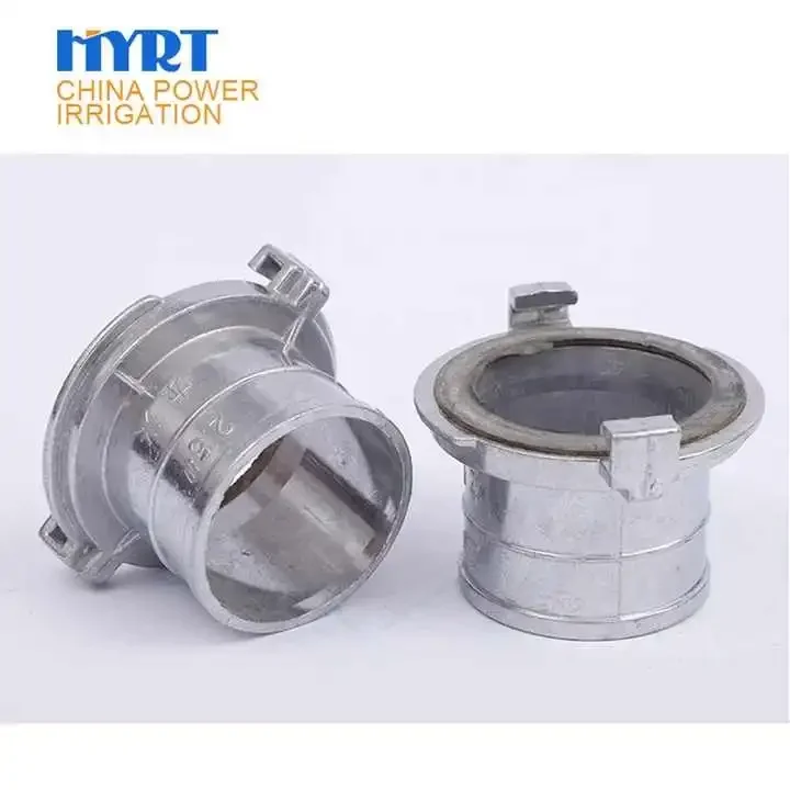 water explosion proof hose connector 2inch 2.5inch aluminum coupling rain gun sprinkler fittings