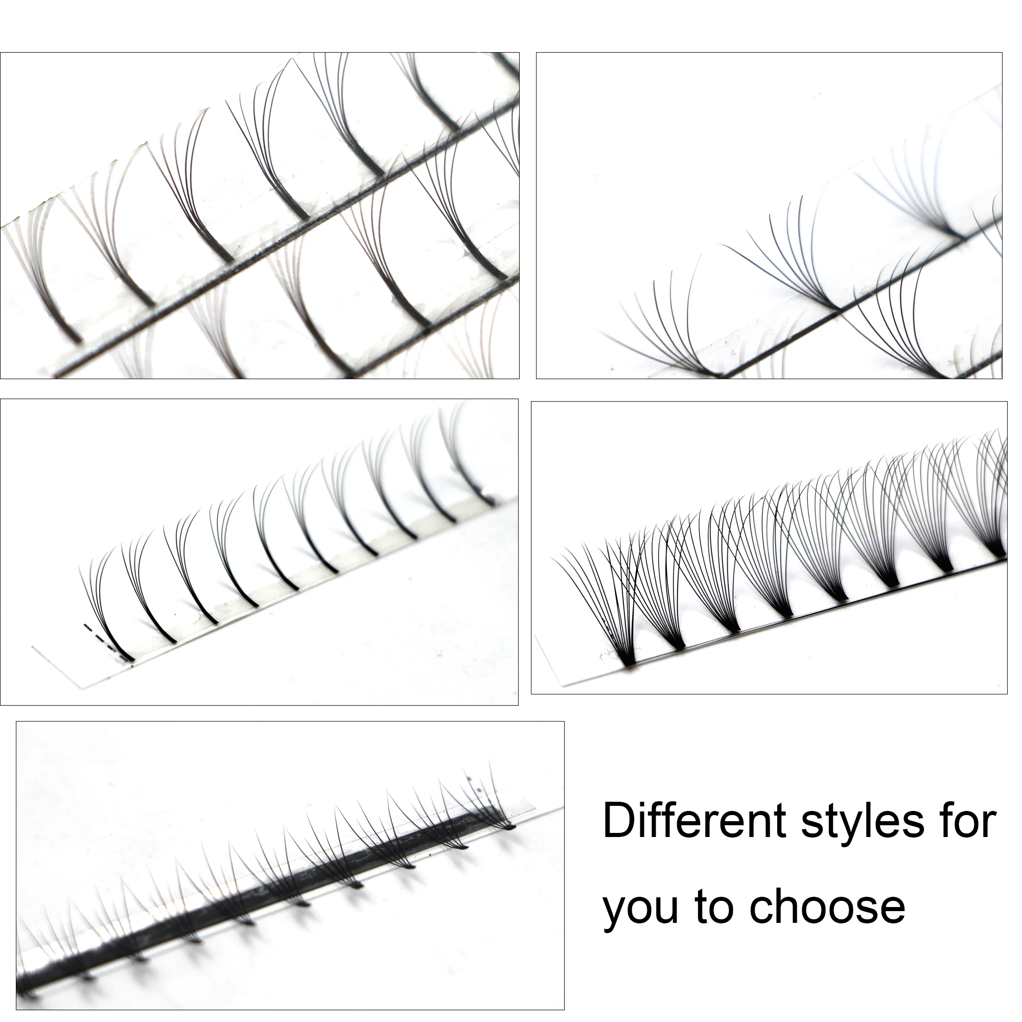 
Premade Volume Lash Fans 5D Volume Lashes 4D 6D Individual Lashes Knot Free Cluster Eyelashes Extension 