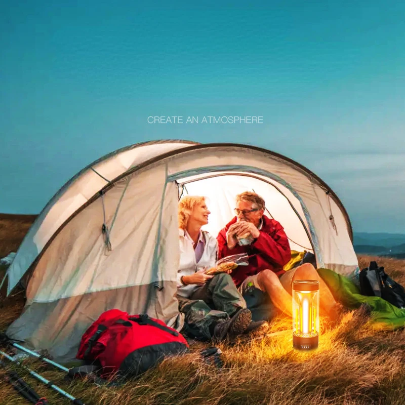 Good Quality Led Camping Lampe Solaire Rechargeable De Gas Extra Long Light Outdoor Camp Lamp