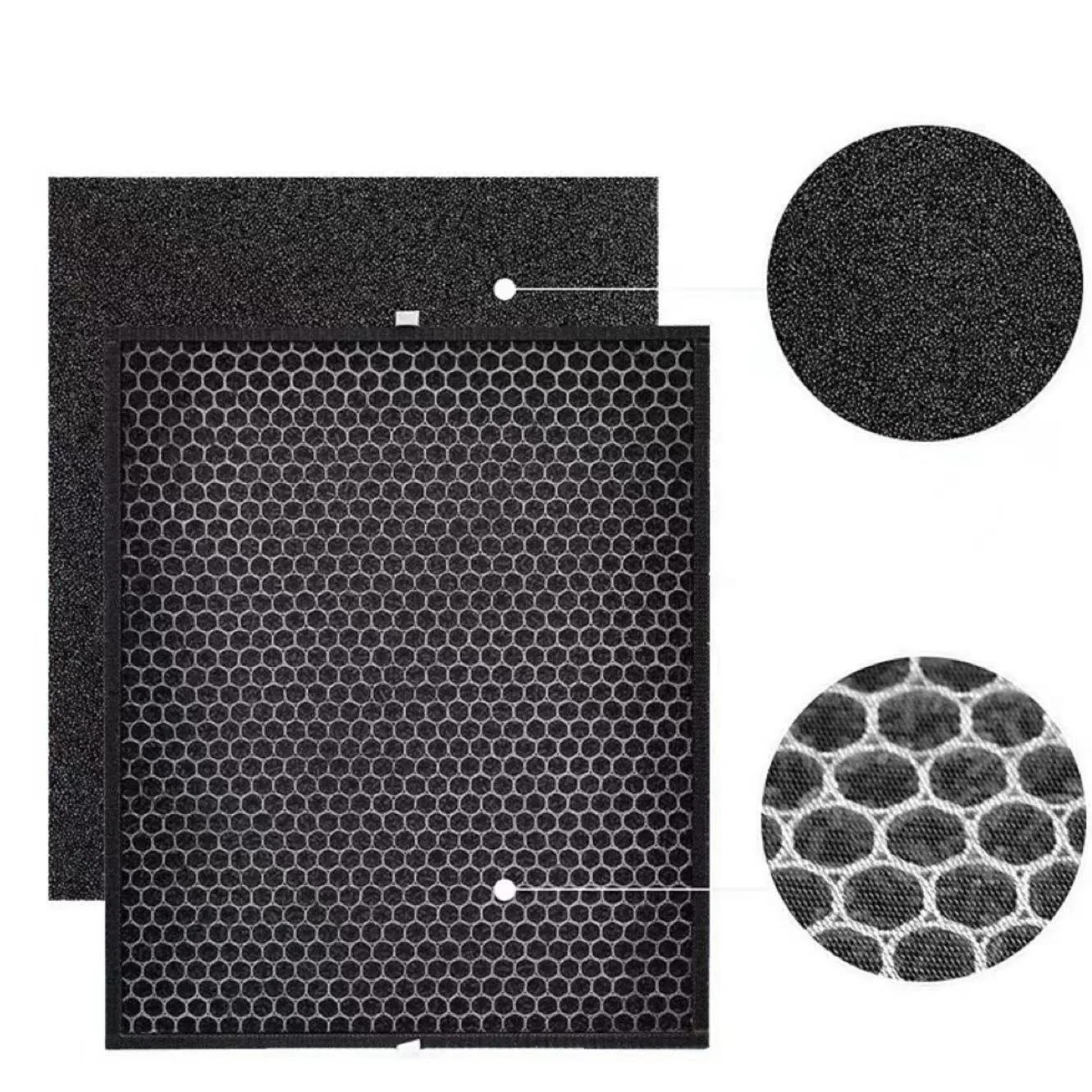 Custom High Performance AirDoctor Replacement H13 Air Filter Set ForAirDoctor AD3000/AD3500 ( 1HEPA+ 1Carbon+1Pre_filters)
