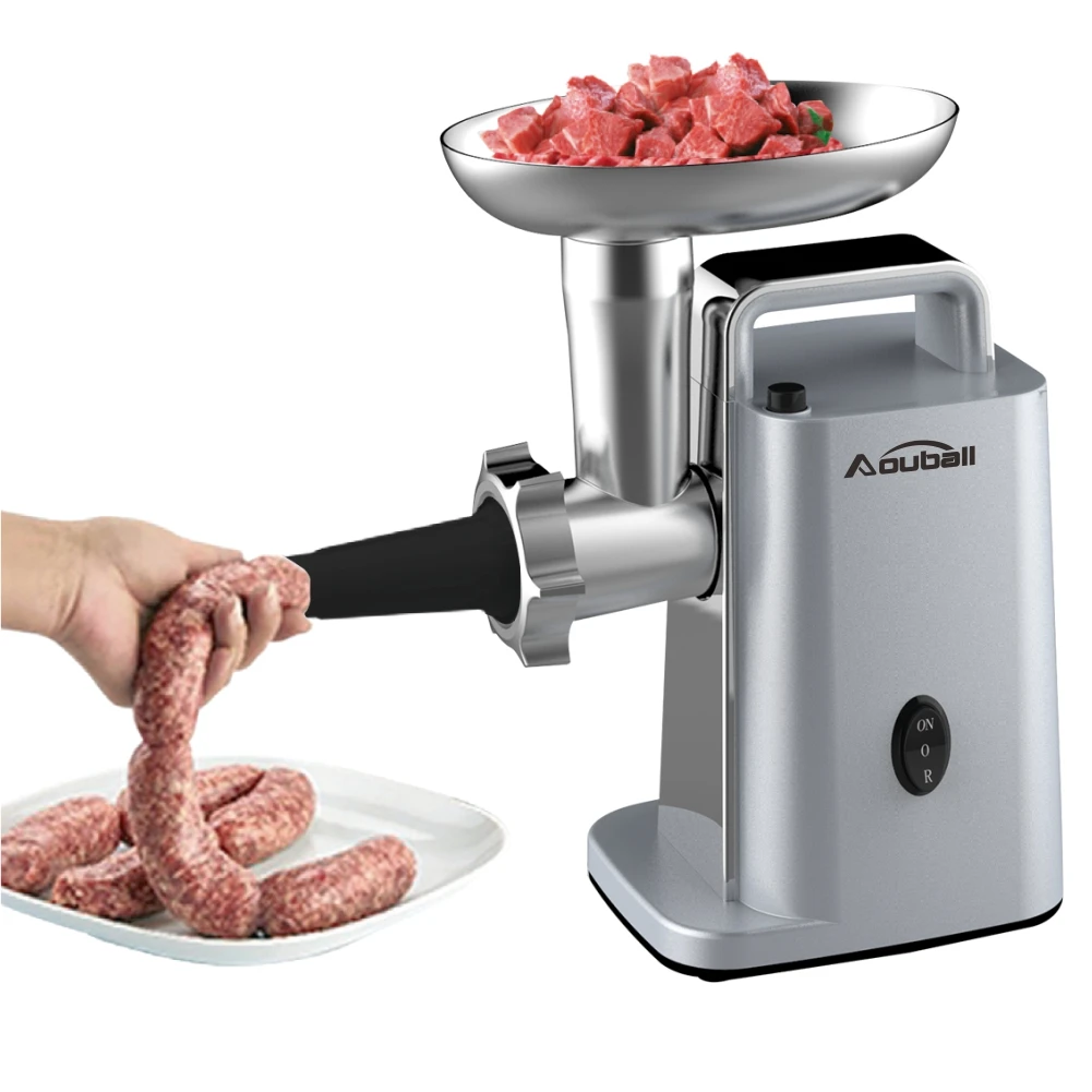 Portable Meat Grinder Metal Gear DC Motor With Handle