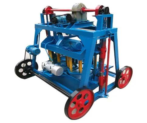 New Machine for Small Business Idea at Home Electric Concrete Brick Making Machinery Hollow Cement Block Making Machine
