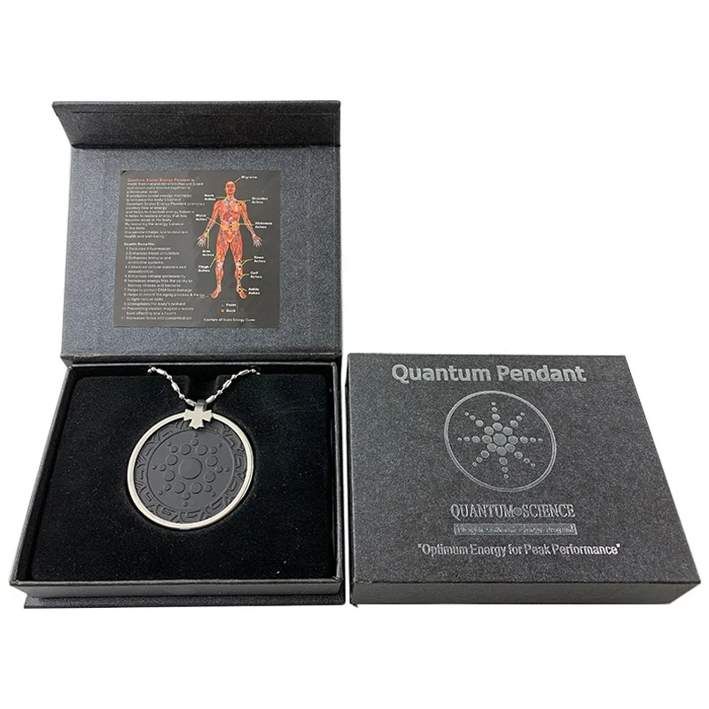 8028 New Design Healthy Quantum Energy Stainless Steel Pendant DIY Fashion Jewelry Pendants Factory