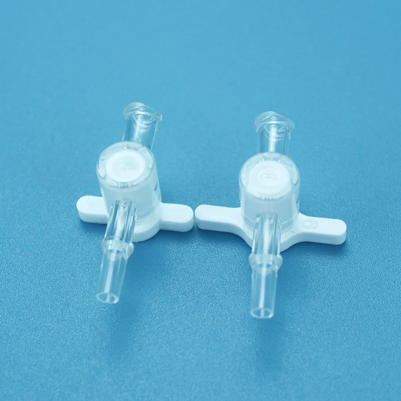
Disposable medical sterile luer lock two way stopcock 
