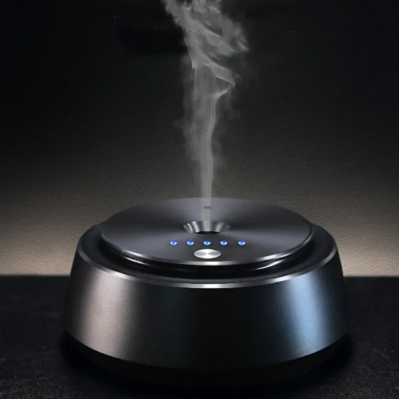 Portable Automatic Spray Fragrance Waterless Essential Oil Car Diffuser Wireless Smart Air Purify Essential Oil Car Nebulizer