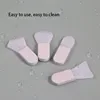 Hot sale DIY tool mud film application mini short handle silicone facial mask brush does not hurt skin small