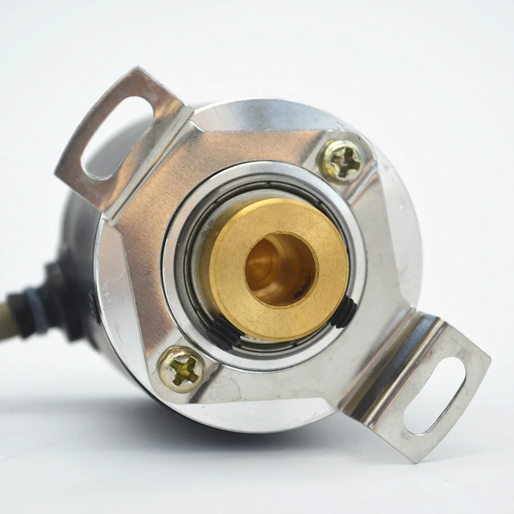 JXH-G8L1000 optical encoder sensor 1024 ppr NPN open collector 38mm hollow shaft incremental rotary encoder