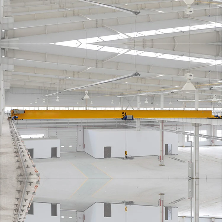 European Type EOT Single Girder Steal Cable Hoist lifting 5 ton 10 ton 16 ton European Bridge Cranes