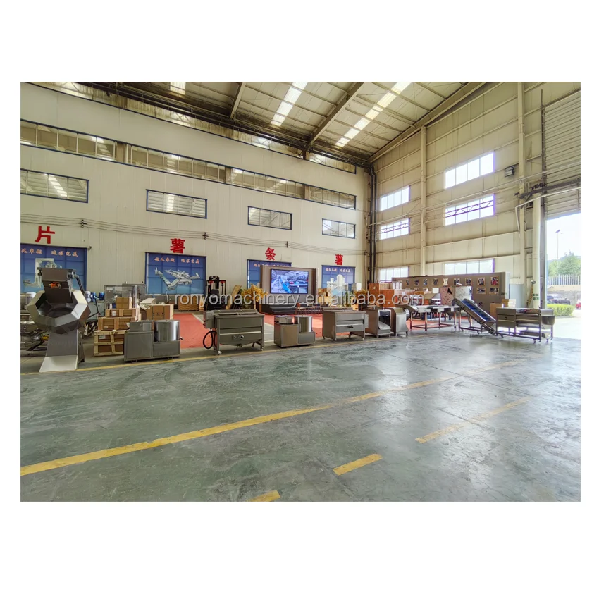 50kg To 200kg Potato Chips Making Machine Automatic French Fries Machine Small Scale French Fries Production Line