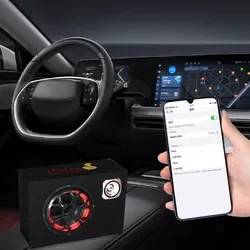 8 Inch Auto Audio Subwoofer Luidsprekers Met Microfoon Zingen Feature Ondersteuning Usb,Tf Card Draadloze Verbinding