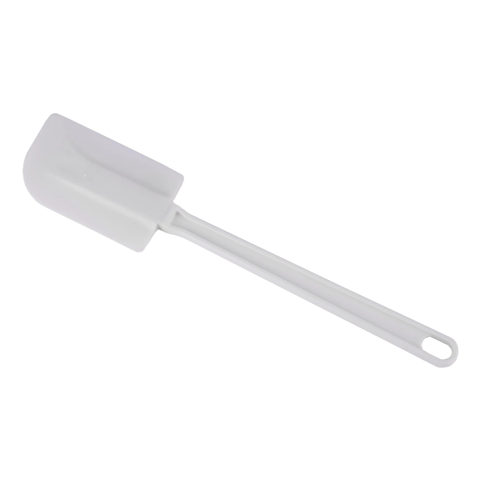 10 Inch White Spatula Eco-Friendly TPR ABS and Silicone Rubber Dishwasher Safe for Home Kitchen Use