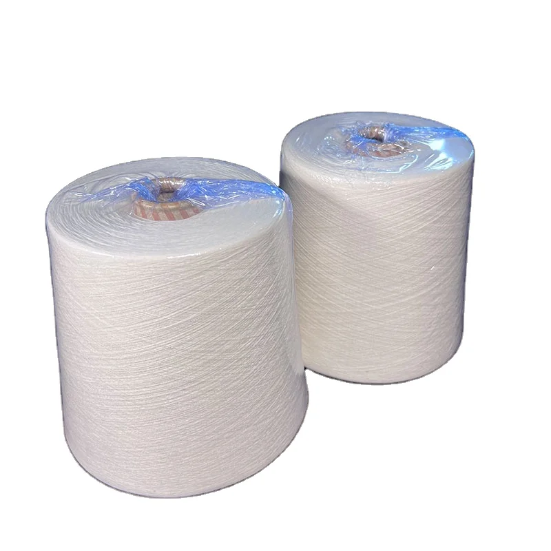 40S/1 60:40 Cotton Polyester carded ring blended yarn for weaving airjet quality