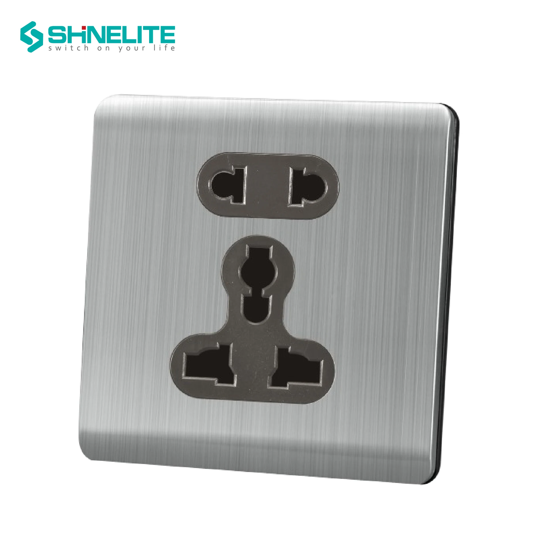 Professional manufacture 1 gang BS standard electrical TV socket outlet