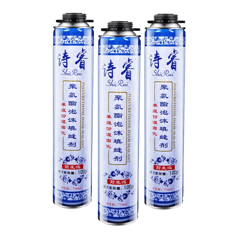 Professional low expansion acoustic expanding PU foam sealant  For Insulation Foam glue