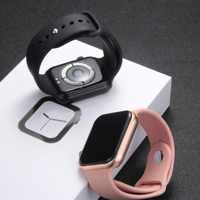 Latest F10 Smart Watch, Real Time Weather Forecast Heart Rate Monitor Smartwatch for Women Men Compatible with iOS & Android