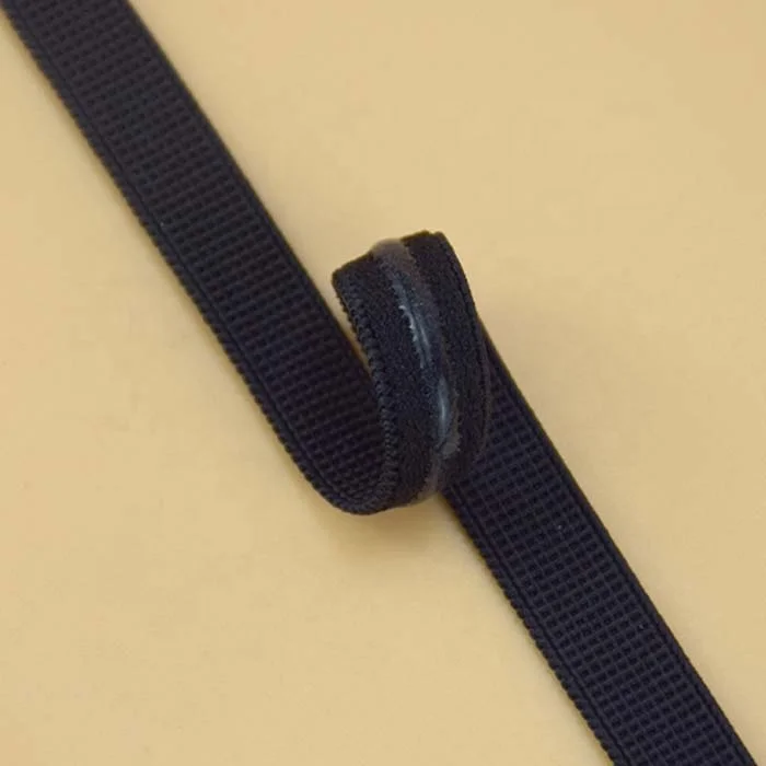 anti slip China Manufacturer elastic silicone Sewing decoration Exercise Belt Neck Tape Webbing