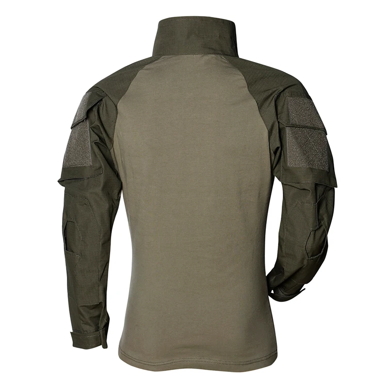 FG Camo Tactical Camouflage Combat Long Sleeve Hunting Frog Shirt