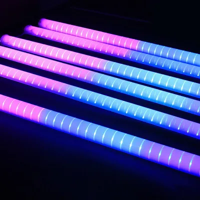 Project Lighting Ip65 Outdoor Waterproof Plastic Tube Dmx Rgb Led Digital Tube Light