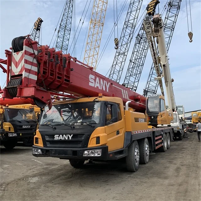 Оригинальный автокран Sany STC550/STC500 50-55 тонн автокраны новое состояние с основными компонентами моторный насос двигателя из Китая