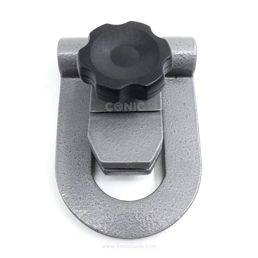 Precision foldable outside micrometer stand base holder with one adjustable screw