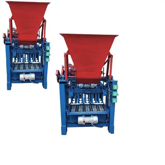 Qmj4-35a Interlock Cement Brick Cinder Hydraulic Block Moulding Machine Prices In Nigeria