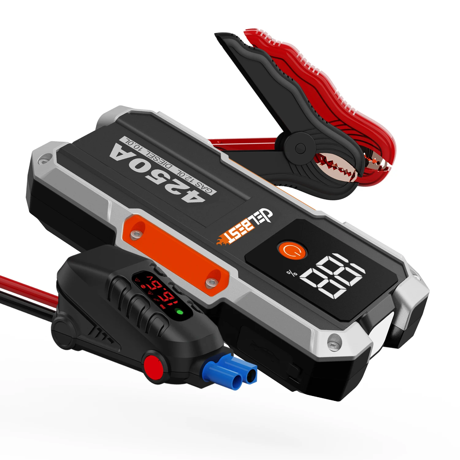 Hot Sale Emergency Vehicle Tools 12V Battery Jump Start Car Jump Starter Power Bank With Air Compressor Tire Inflator