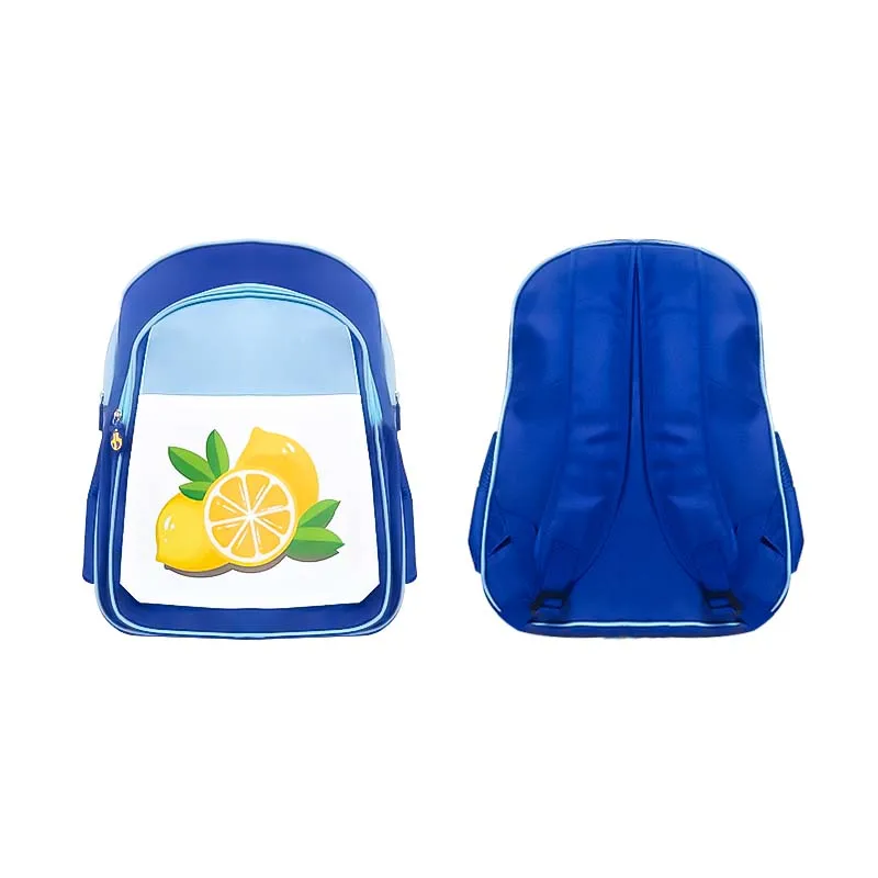 Custom Logo Sublimation Blank School Bag For Preschool Kindergarten Kid Toddler Backpacks Boys And Girls