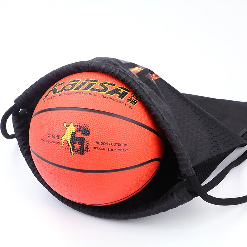Factory wholesale sports letter brother Durant Leonard Thompson basketball bag drawstring backpack net bag