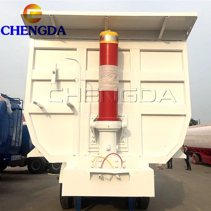 CHENGDA 4 AXLES maximum load 70ton semi-trailer dump truck