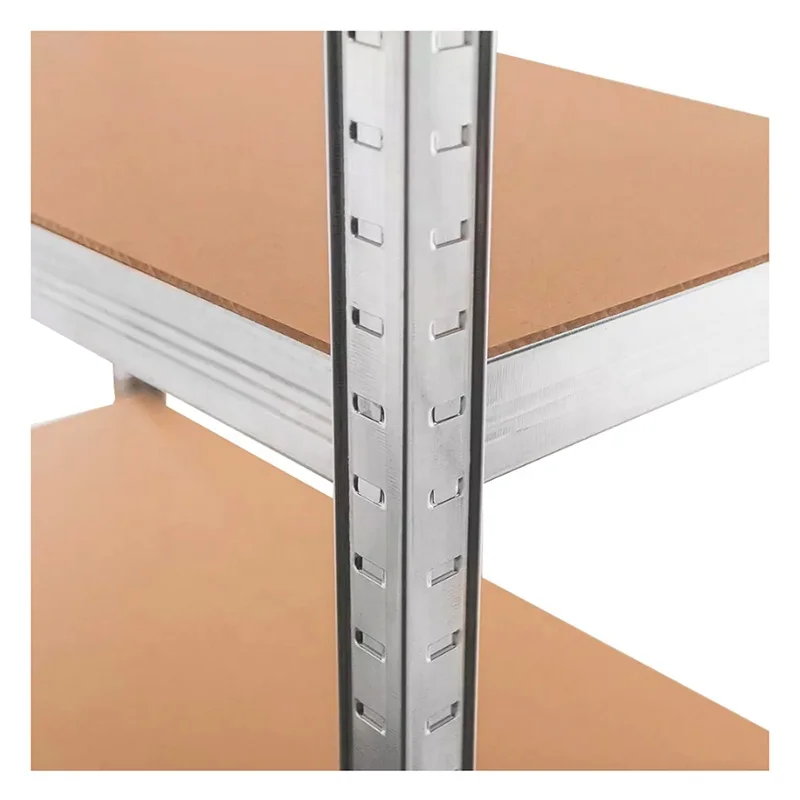 Adjustable Stack Rack Galvanized Shelves Light Duty Angle Steel Storage Holders & Racks for Non-folding Rack