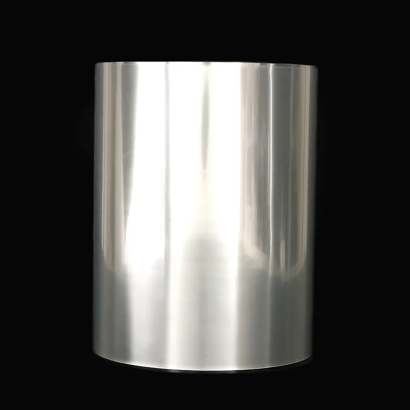 Custom Transparent PET Twist Film Roll Water-Soluble & Food-Grade Cellophane Wrap for Candy & Plastic Packaging Soft Hardness
