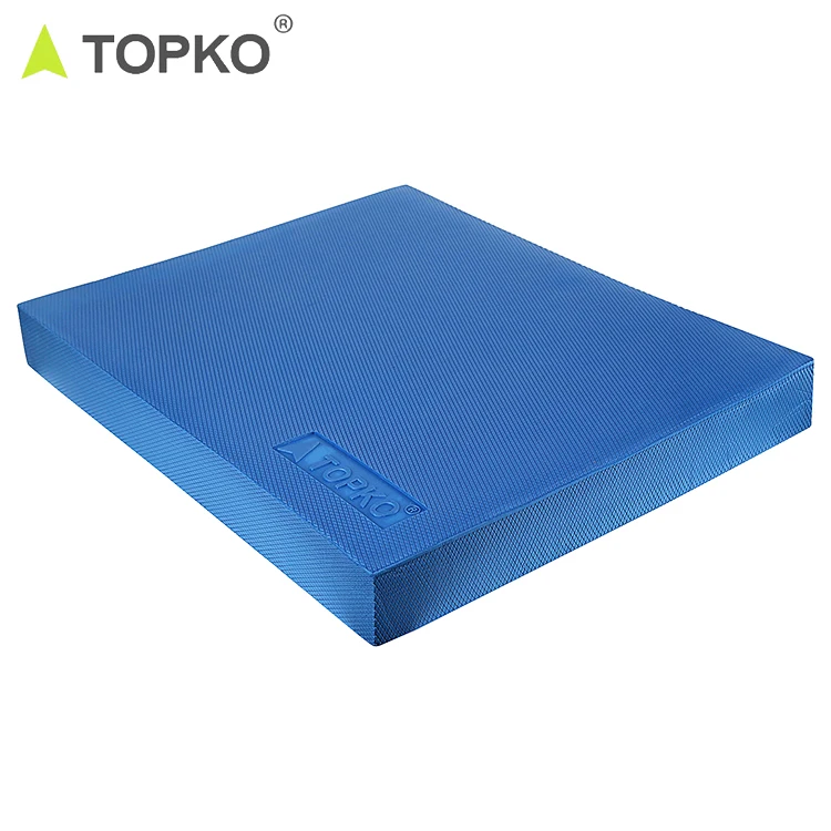 TOPKO wholesale custom printed core strength training TPE yoga balance pad