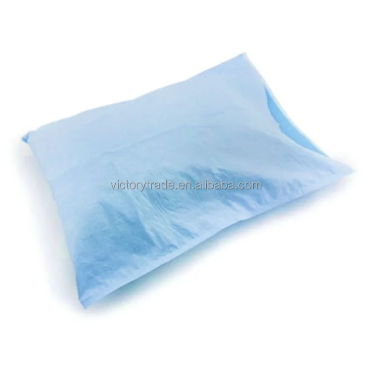 V-P01 Disposable non-woven Pillow Case Protect Pillow Cover from Dust