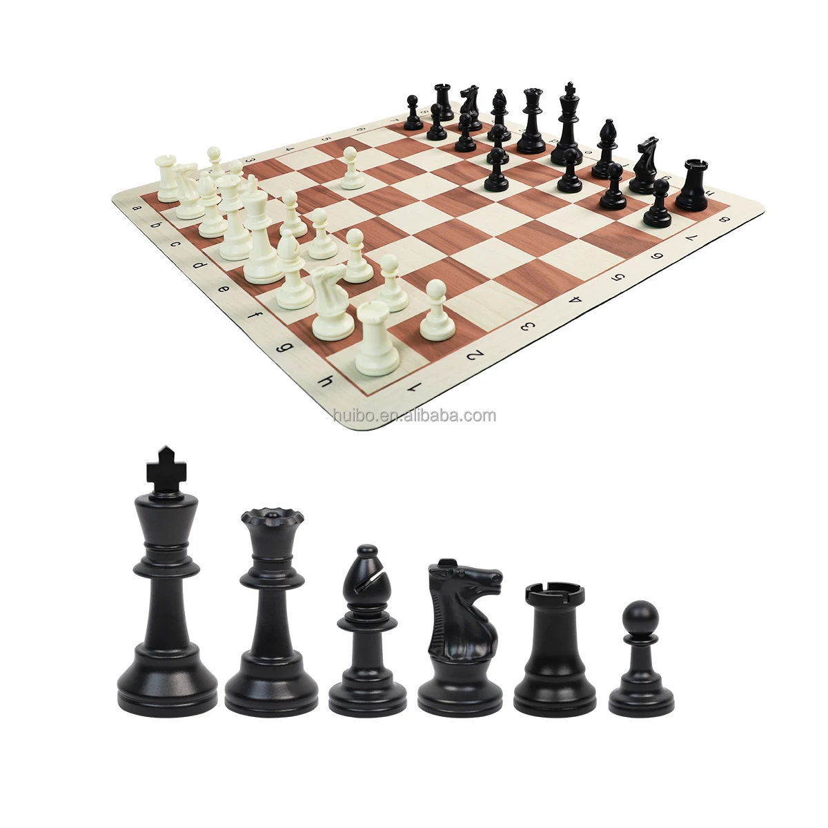 Chinese Tournament Size Chess Set & Board