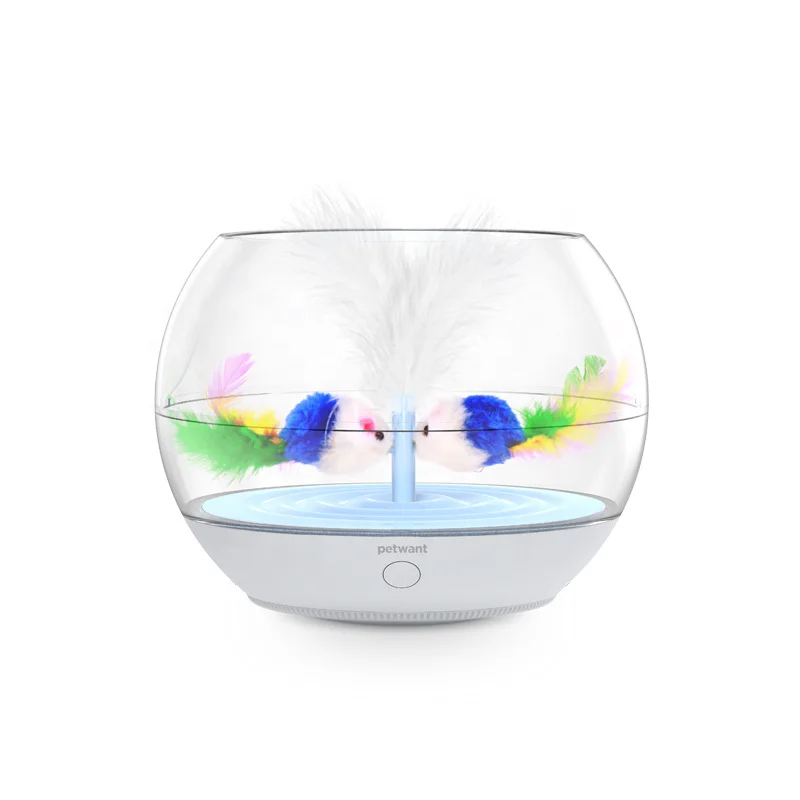 amazon tiktok hot selling Smart cat teaser toy Interactive cat feather teaser Smart cat toys teaser