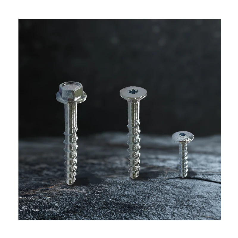 European Standard Carbon Steel Unique Thread Design Concrete Anchors Zinc Plated Concrete Bolt
