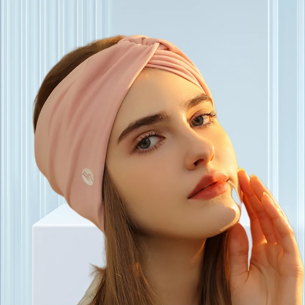 Turban Knit Head Wrap Stylish Hairband Accessory Sport Headband