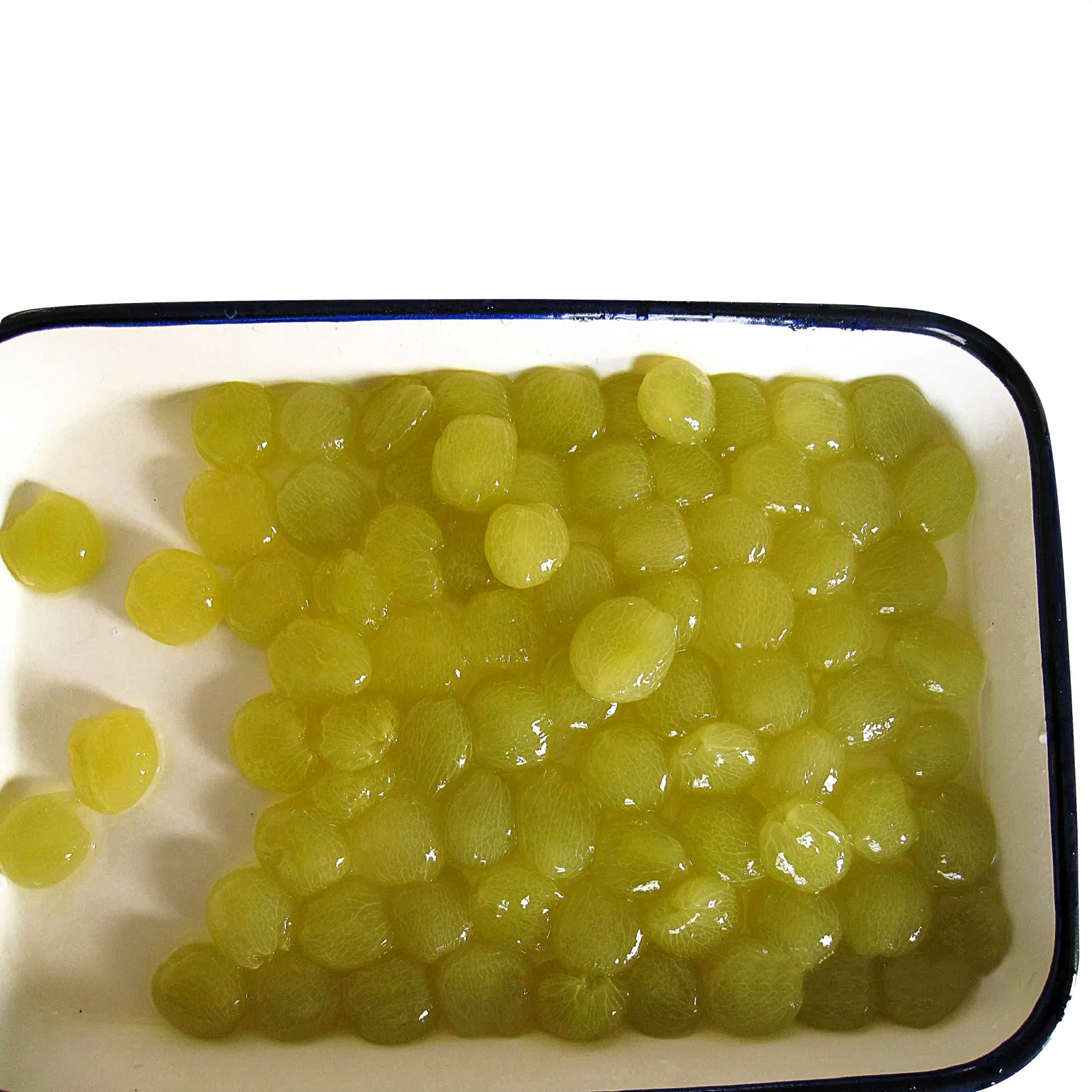 canned peeled grape whole fruit syrup pulp