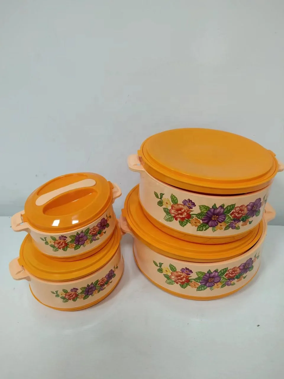 0.5L 1L 1.5L 2L African Hot Sell Household Thermo Insulated Hot Pots Food Warmer 4 pcs Set Thermal Containers