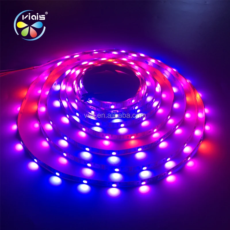 Vss 5 метров VS17822 SMD 5050 цифровая Rgb-лента водонепроницаемая Волшебная полноцветная светодиодная лента