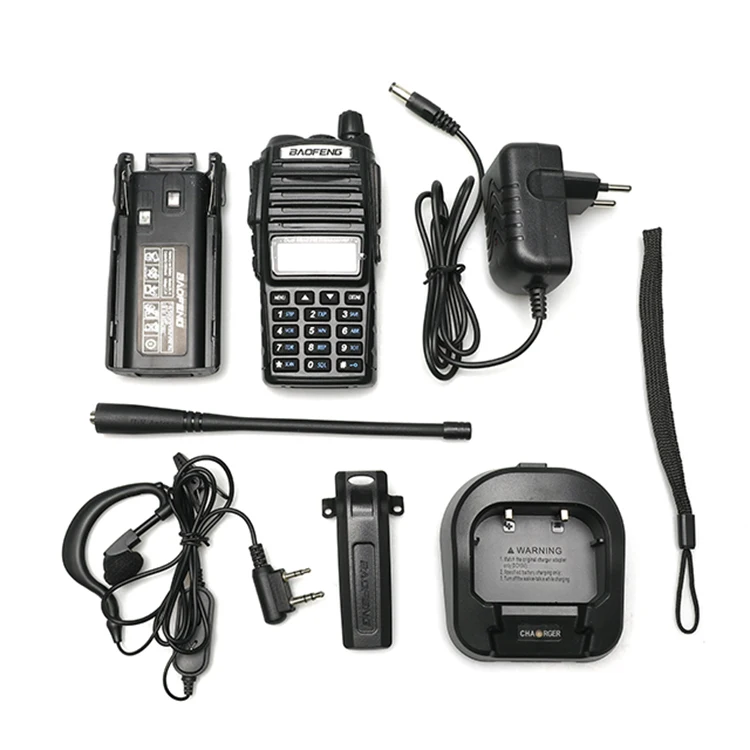 Высокое качество Baofeng UV-82 8 Вт UHF VHF двухполосный приемно-передающая радиоустановка дальность км walkie Talkie радио Ручной иди и болтай