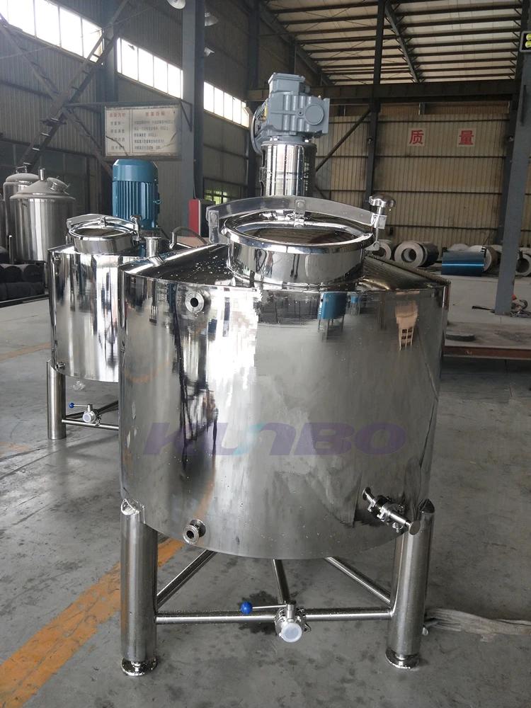  Бак смесителя KUNBO 1000L из нержавеющей стали с